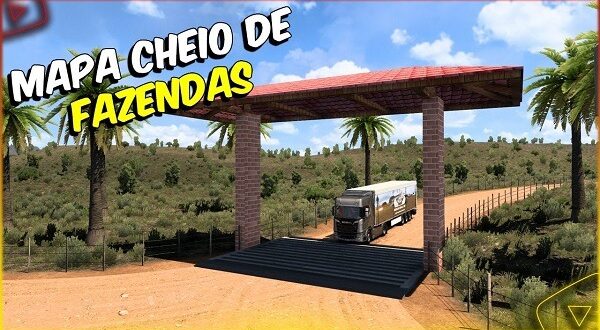 Novo Mapa Cheio de Fazendas Mods Ets2 1.46