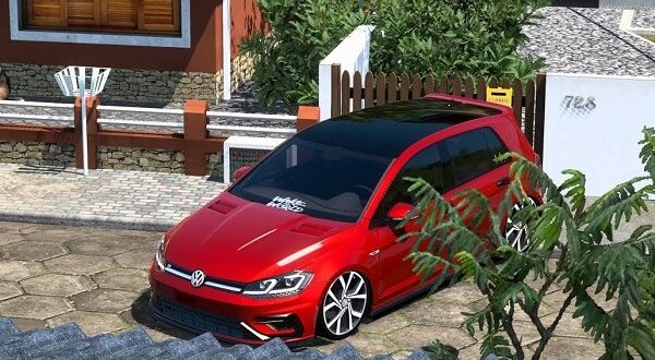 Carro Golf R Line Rebaixado Mods Ets2 1.46