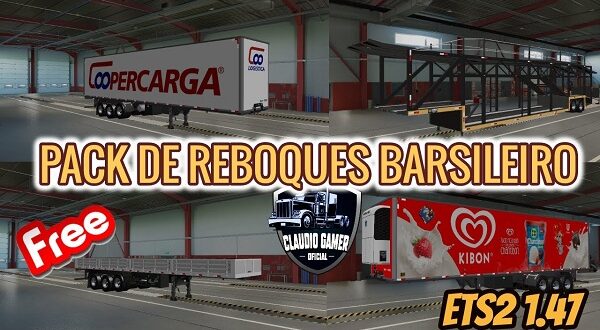 Pack De Reboques Brasileiro Mod Ets2 1.47