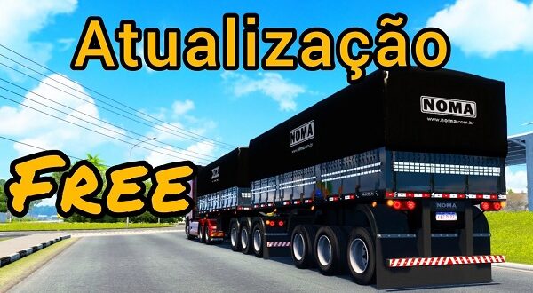 Pack de Reboques Bitrem 9 eixos curtos Mod Ets2 1.48