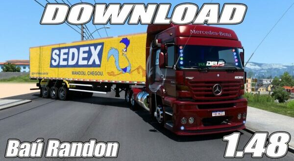 Reboque Baú Randon Qualificado Mod Ets2 1.48