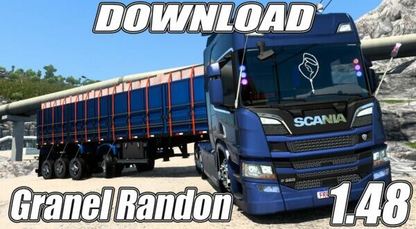Granel Randon 3 eixos Qualificada Mod Ets2 1.48