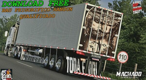 Baú Frigorifico Randon Qualificado Mod Ets2 1.48/1.49