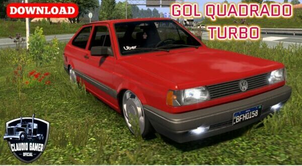 Carro Volkswagen Gol Quadrado Turbo Mod Ets2 1.49