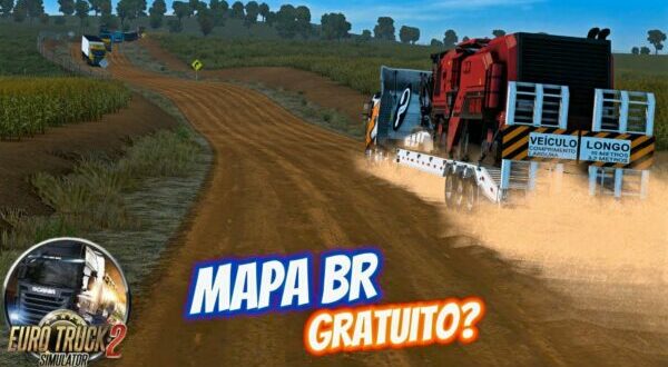 Mapa Br Estradas de Terra Mod Ets2 1.48