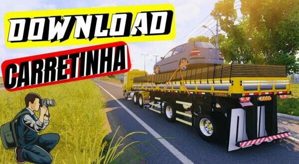 Reboque Granel 2 Eixos Arqueada Mod Ets2 1.48