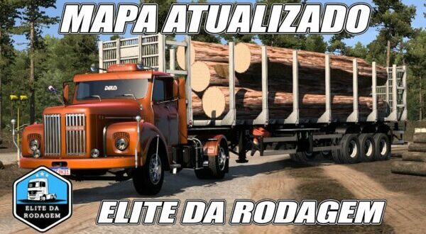 Mapa Elite da Rodagem Mod Ets2 1.49