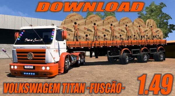 VolksWagem Titan Fuscão Qualificado Mod Ets2 1.49
