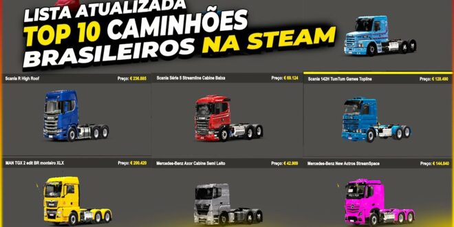 Top 10 Caminhoes Brasileiros Mod Ets2 1.49