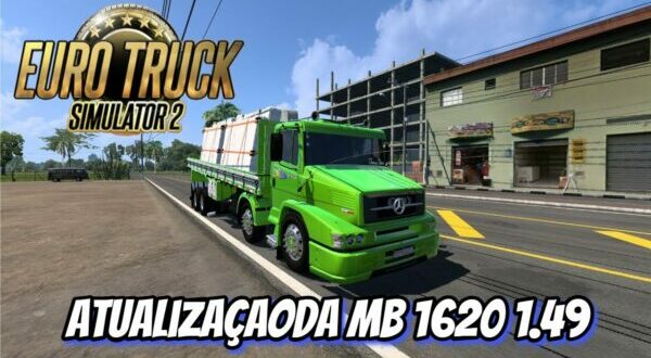 M.Benz 1620 Bitruck Qualificado Mod Ets2 1.49