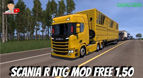 New Scania NTG Qualificada Mod Ets2 1.50